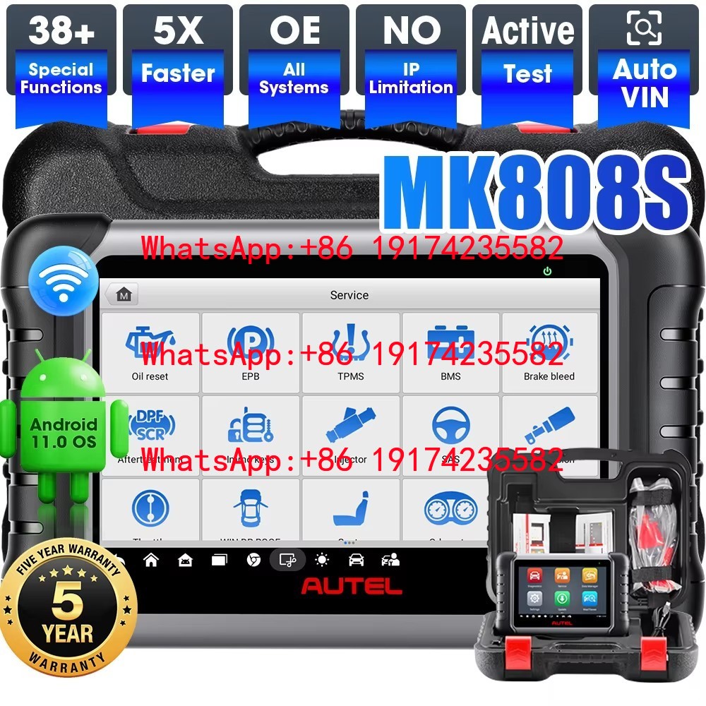 Autel Maxicom Mk808 - Scanner Diagnostico Originale Autel MaxiCOM MK808S