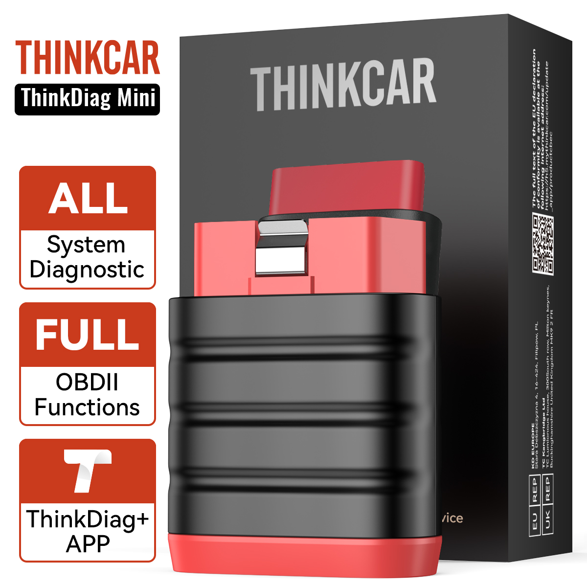 Thinkcar Thinkdiag 2 - 10-100 Pezzi THINKDIAG Mini/THINKCAR BD6 Scanner