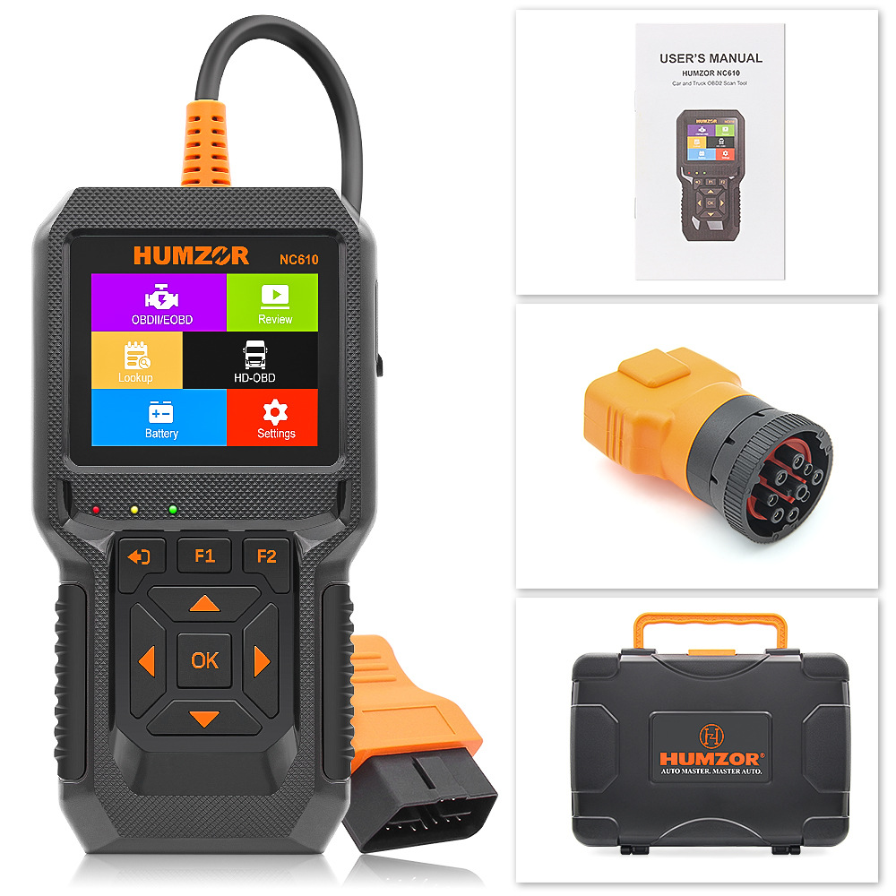Obd2 Scanner Heavy Duty Truck - HUMZOR NC610 Scanner Diagnostico OBD2 per
