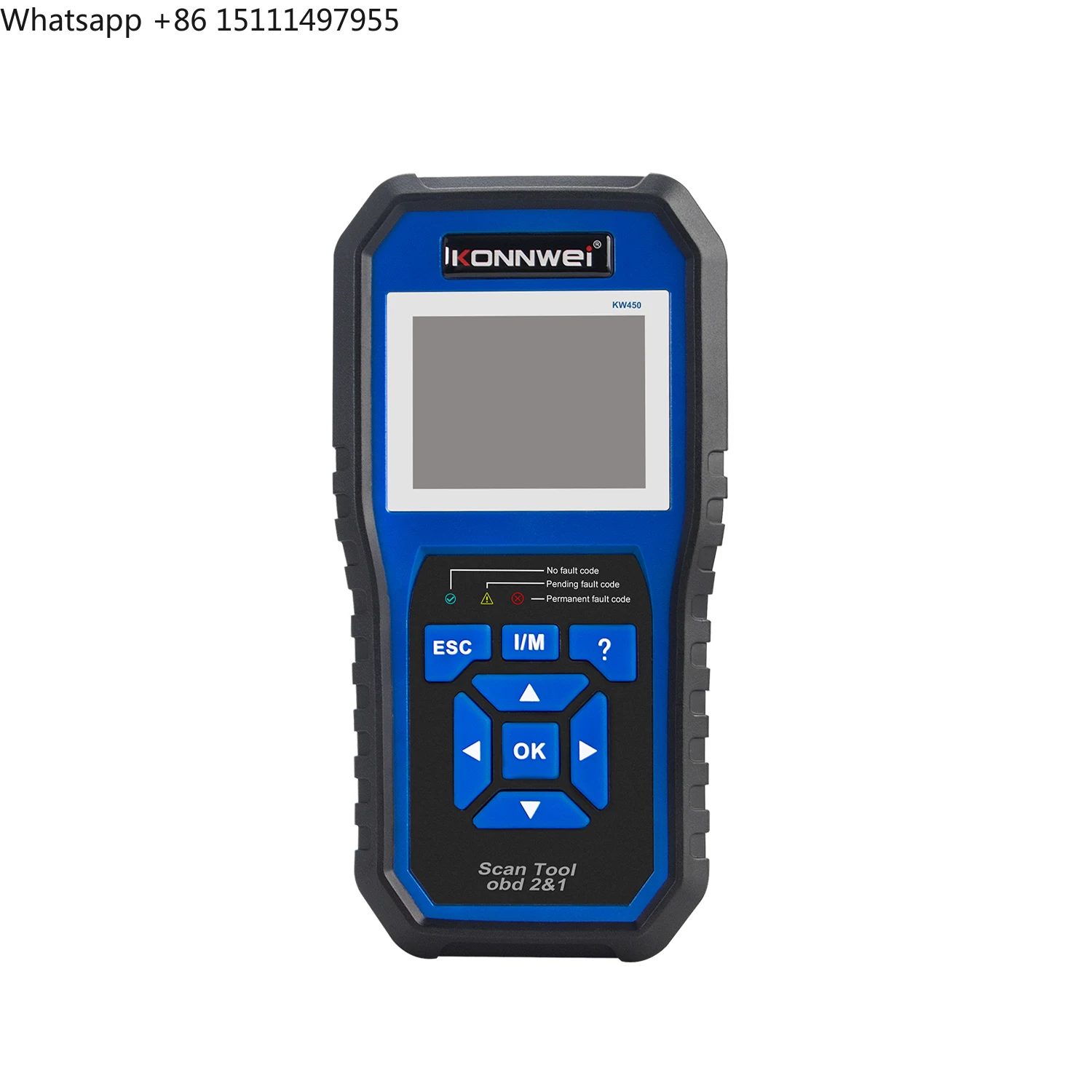 Obd2 Scanner Abs Srs Airbag Reset - Lettore di codici KONNWEI KW450 per