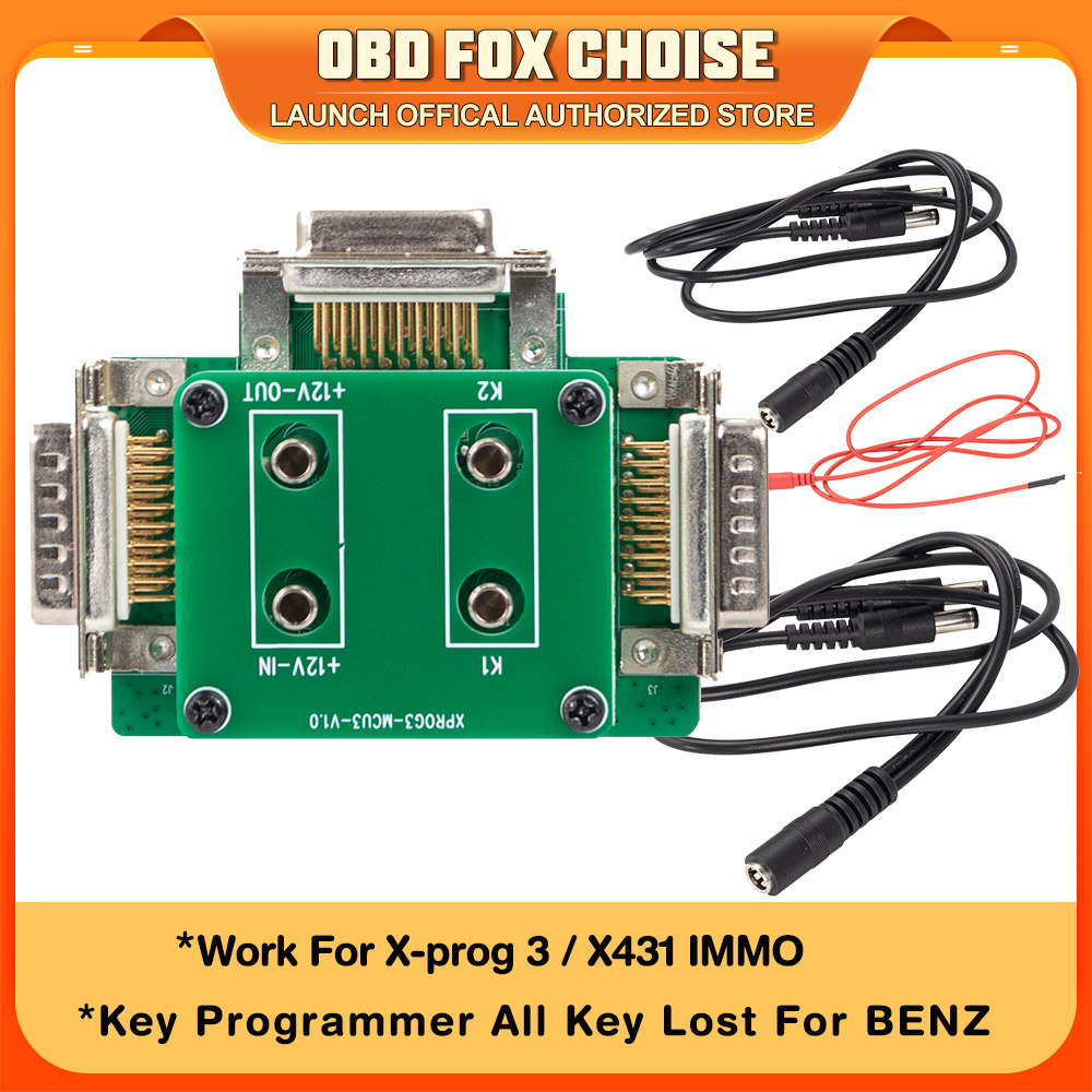 Launch X431 Pro Elite - Lancio dell'adattatore X431 MCU3 per X431
