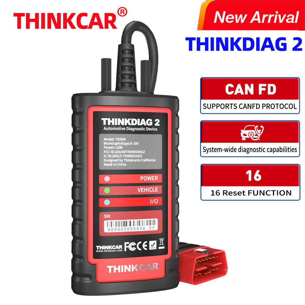 Thinkcar Thinkdiag 2 - THINKCAR Thinkdiag 2 Scanner OBD2 con