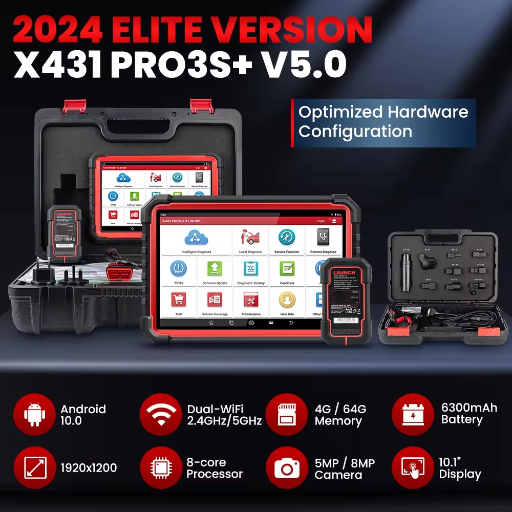 LAUNCH X431 PRO3S+ V5.0 Strume - Obd2 Scanner Bidirectional Launch X431 recensione e prezzo