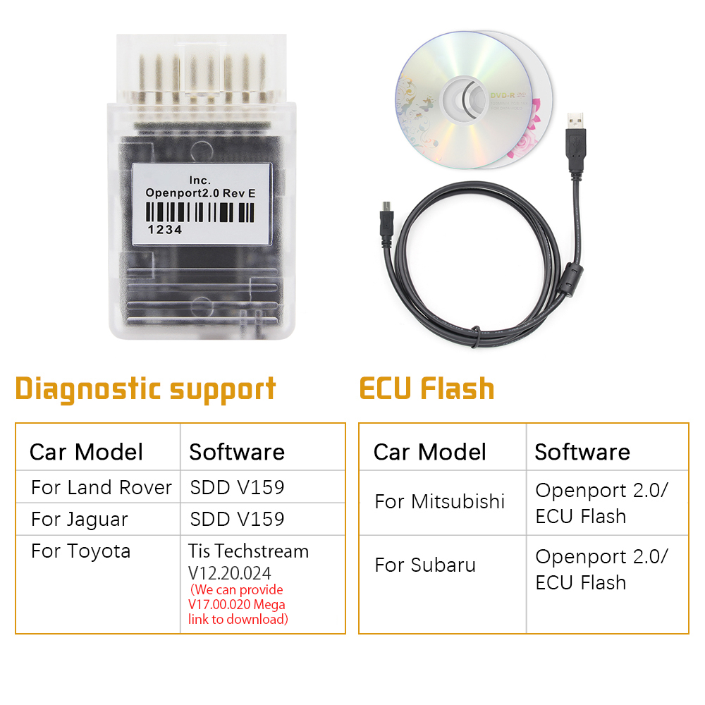 Openport 2.0 J2534 PassThru Fu - Car Diagnostic Tool Full System recensione e prezzo