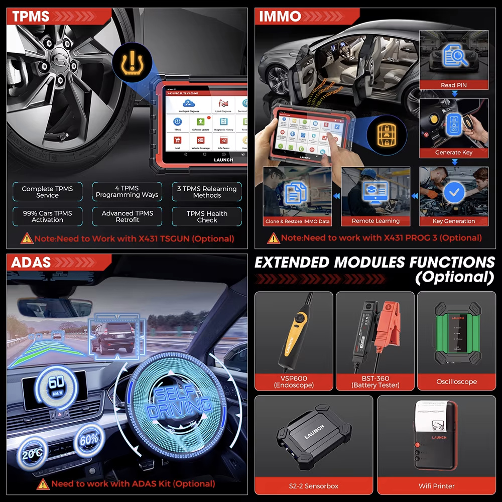 LANCIO X431 PRO ELITE Strument - Launch X431 Pro Elite recensione e prezzo