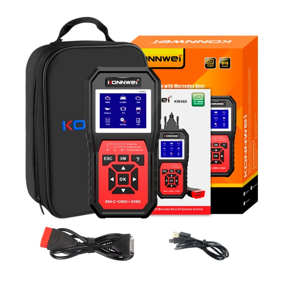 Scanner OBD2 KONNWEI KW460 per - Obd2 Scanner Abs Srs Airbag Reset recensione e prezzo