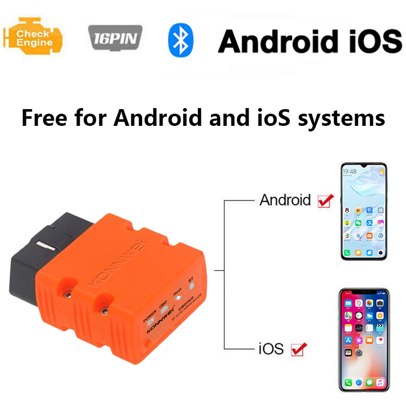 KONNWEI KW902 ELM327 V1.5 Scan - Obd2 Scanner Bluetooth Android recensione e prezzo