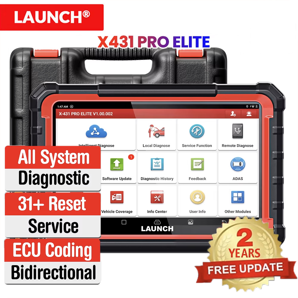 LAUNCH X431 PRO ELITE Strument - Launch X431 Pro Elite recensione e prezzo