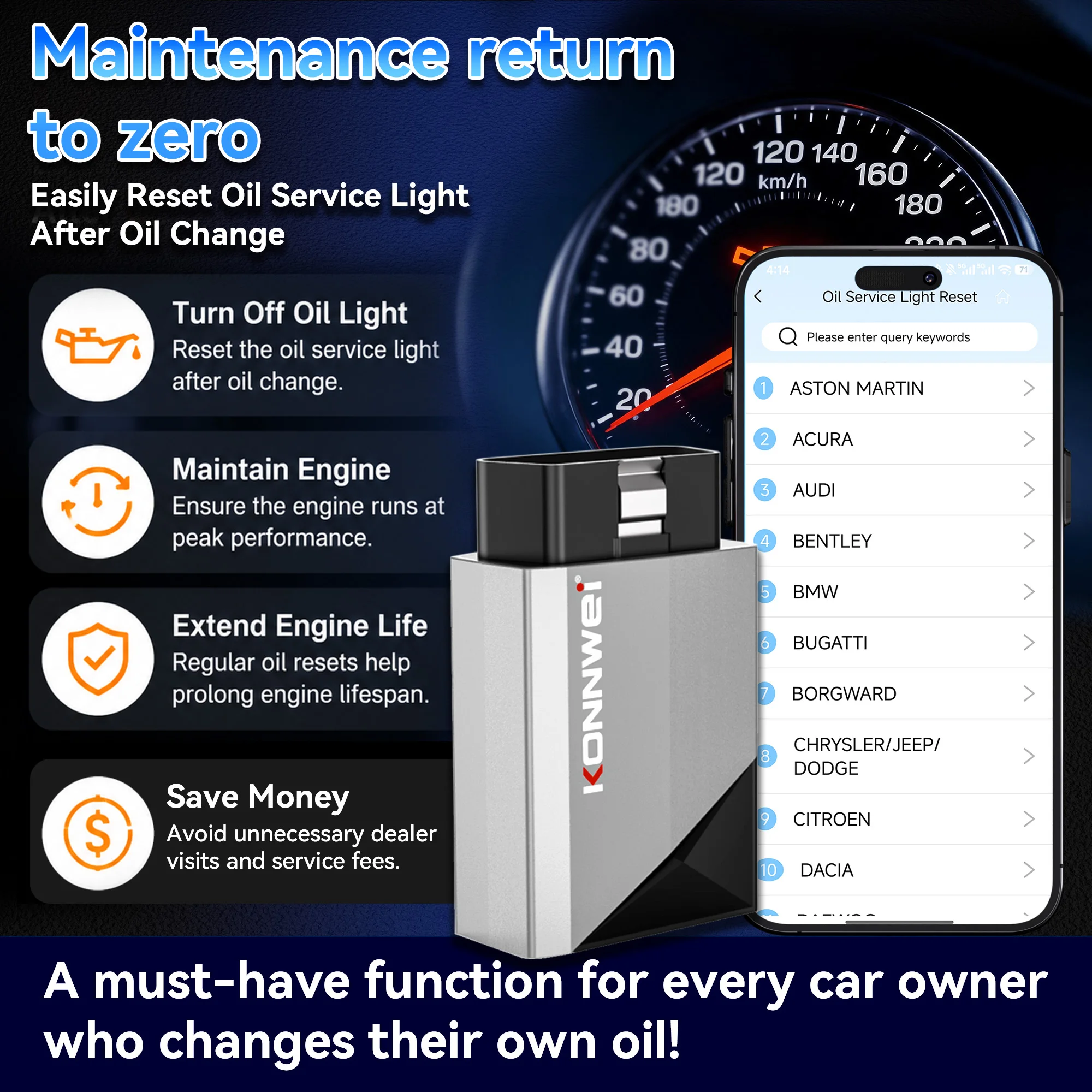 KONNWEI MAXOBD PRO Scanner Com - Obd2 Scanner Bluetooth Android recensione e prezzo