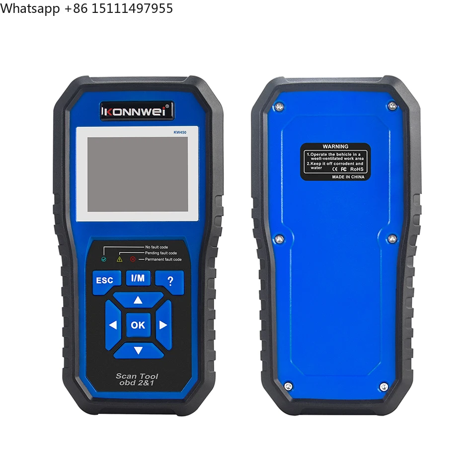 Lettore di codici KONNWEI KW45 - Obd2 Scanner Abs Srs Airbag Reset recensione e prezzo