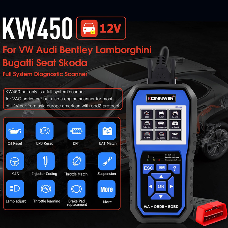 Strumento diagnostico OBD2 per - Obd2 Scanner Abs Srs Airbag Reset recensione e prezzo