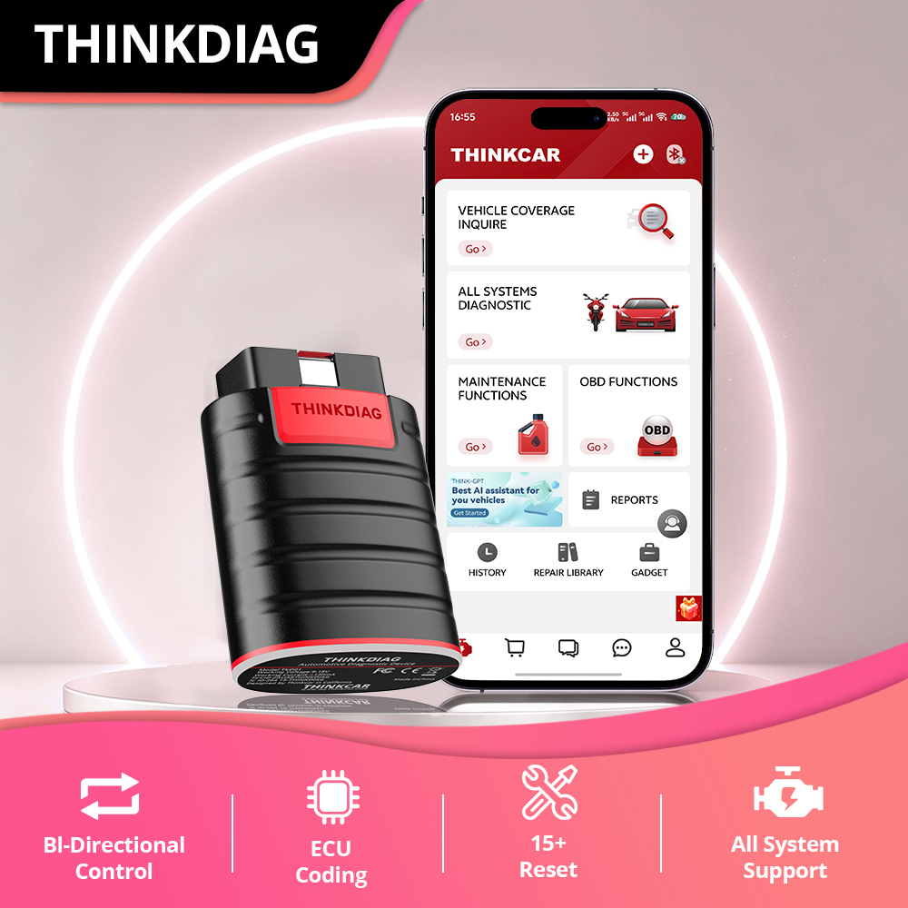 Thinkcar Thinkdiag 1, scanner  - Obd2 Scanner Mileage Correction recensione e prezzo