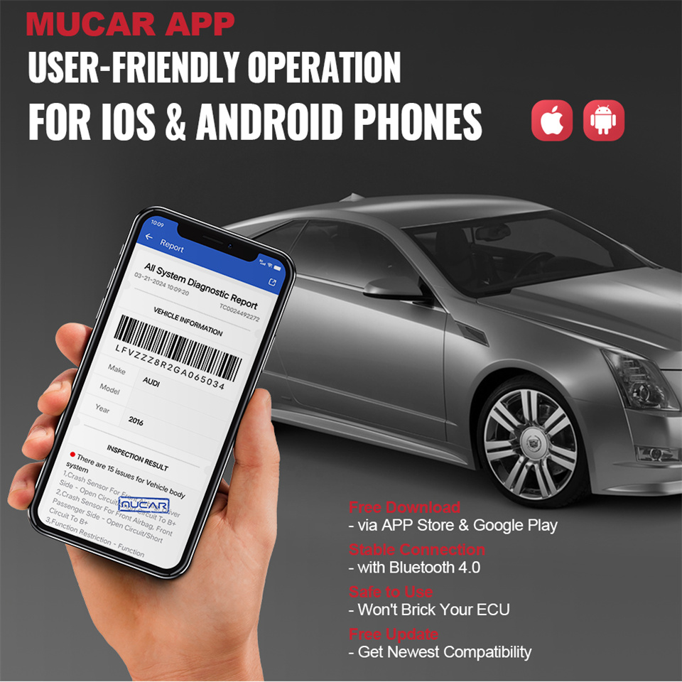 Scanner OBD2 MUCAR BT200 PRO,  - Obd2 Scanner Bluetooth Android recensione e prezzo