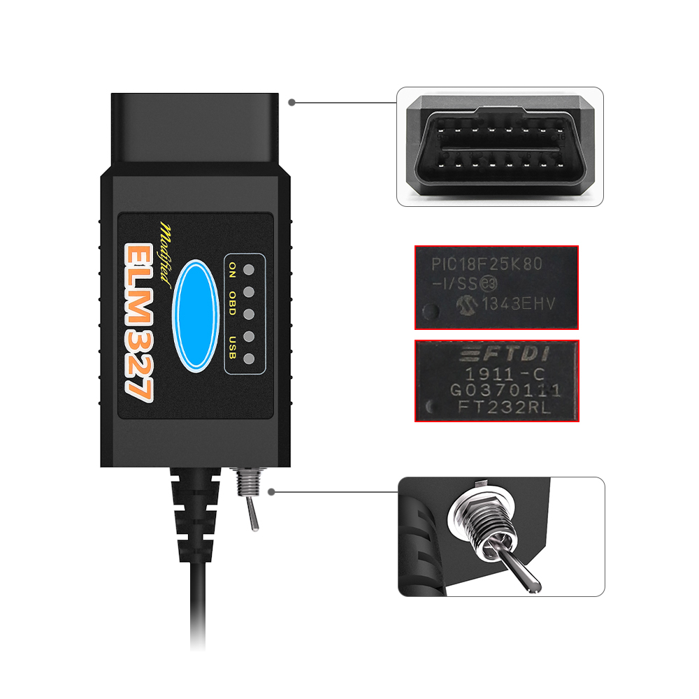 Scanner OBD2 USB ELM327 V1.5 c - Car Diagnostic Tool Full System recensione e prezzo