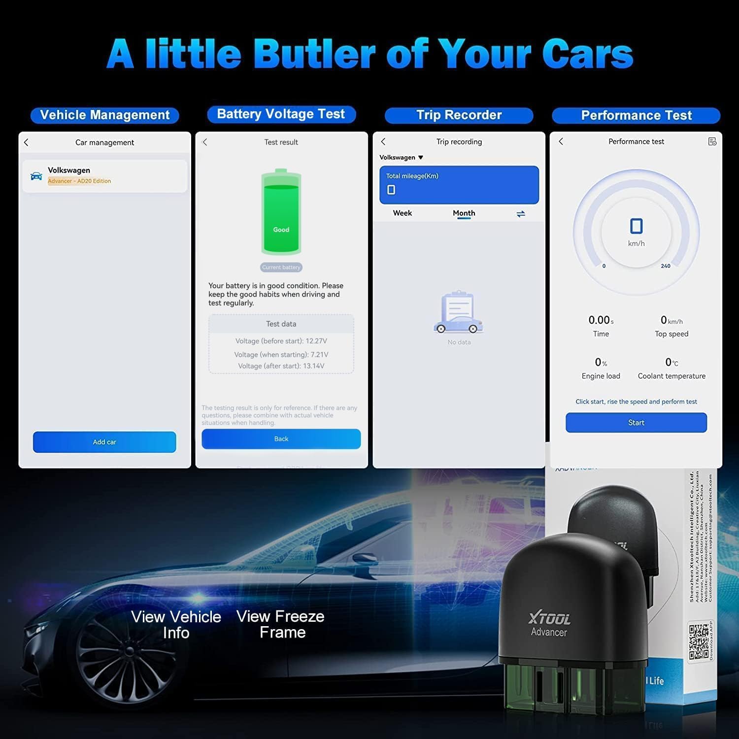 XTOOL AD20PRO OBD2 Scanner Con - Obd2 Scanner Bluetooth Android recensione e prezzo
