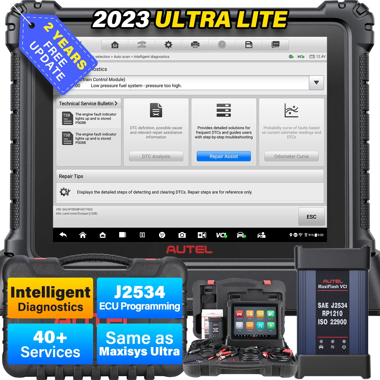 Aggiornamento dello scanner Au - Autel Maxisys Ultra recensione e prezzo
