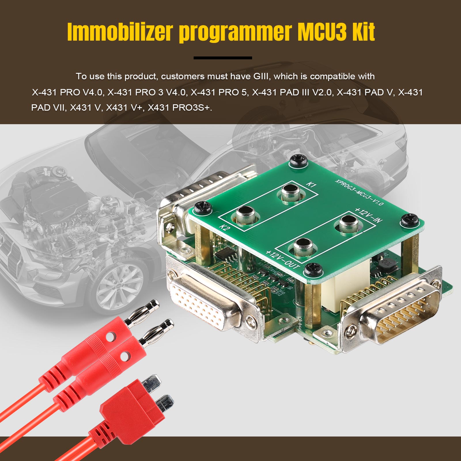 Adattatore Launch X431 MCU-3 M - Launch X431 Pro Elite recensione e prezzo