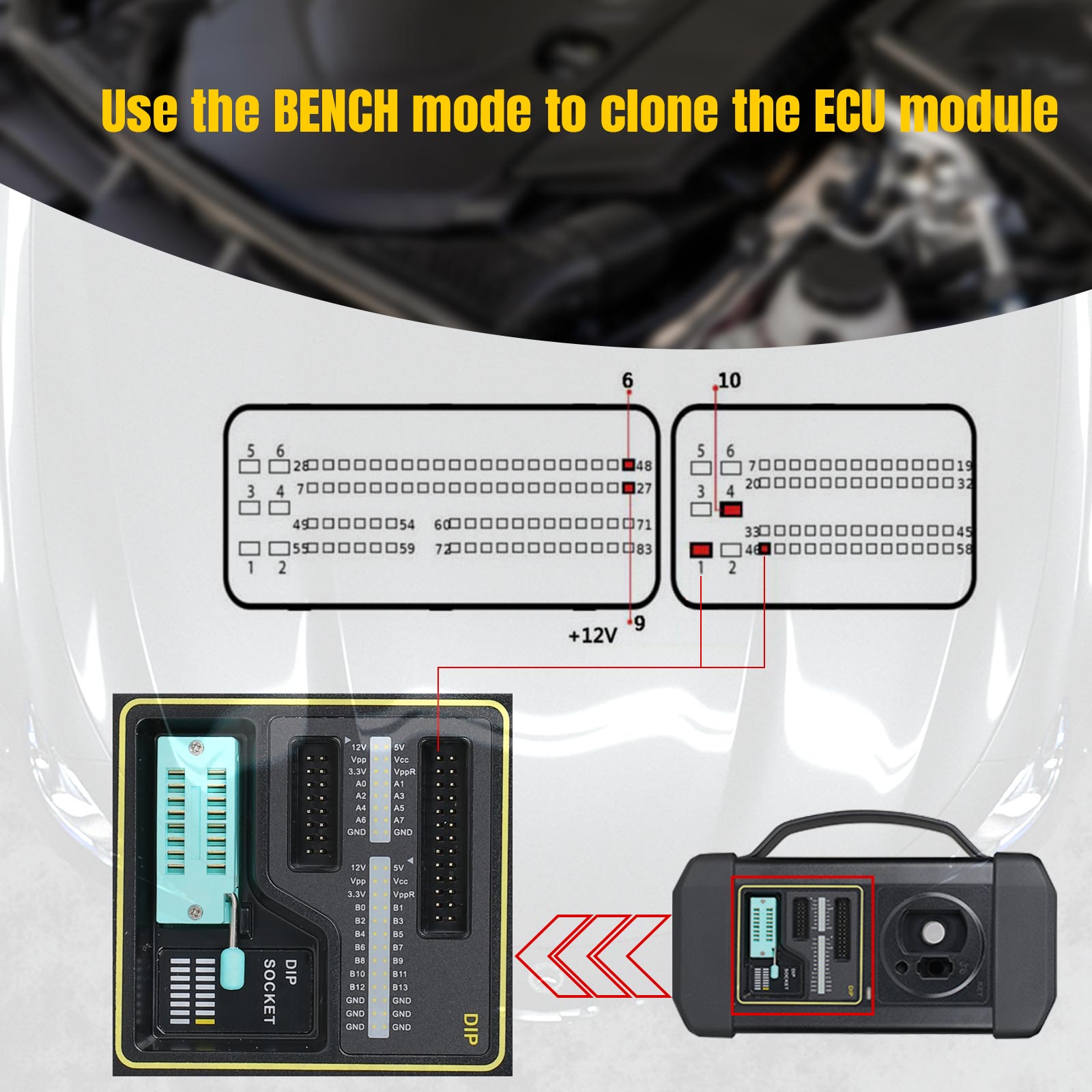 Adattatore Launch X431 MCU-3 M - Launch X431 Pro Elite recensione e prezzo
