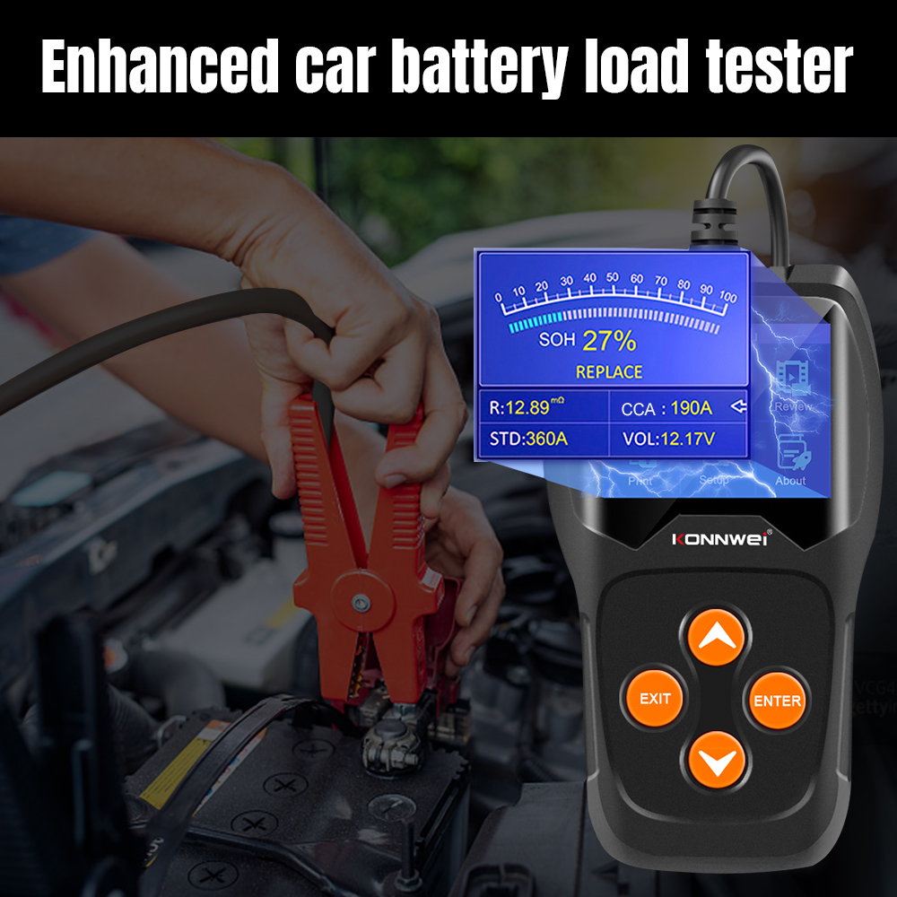 KONNWEI KW600 Tester Batteria  - Car Diagnostic Tool Full System recensione e prezzo